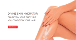 Desktop Screenshot of divineskinhydrator.com